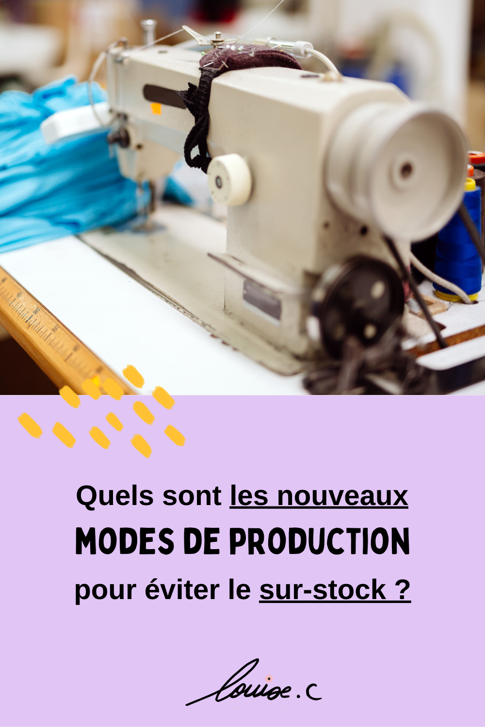 nouveaux modes de production textile